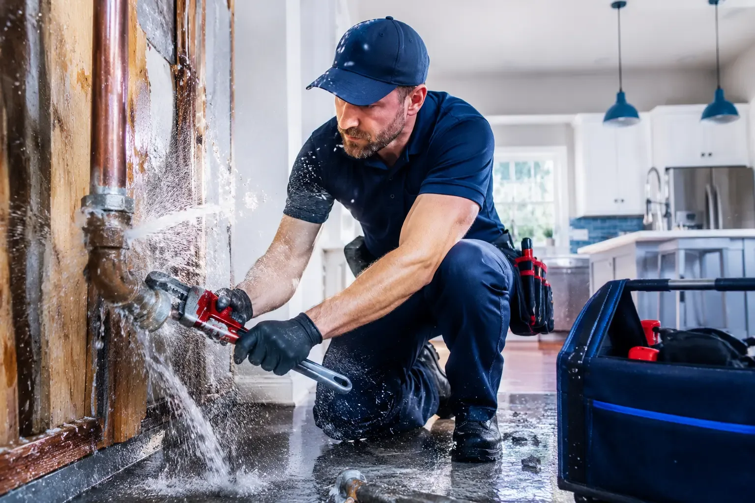 Local emergency pipe repair professionals in Hollins, AL